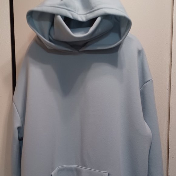 Forever 21 Tops - Forever 21 Baby Blue Hoodie Sweatshirt Size !X